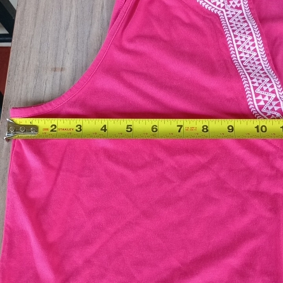 Lands' End Pink Sleeveless Dress - Picture 8 of 14